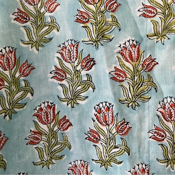 Emerson Fry India Collection Frances Dress in Tuesday Flowers, Size Medium, NWT - Picture 4 of 12